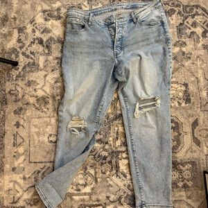 OLD NAVY HIGH RISE OG STRAIGHT JEANS